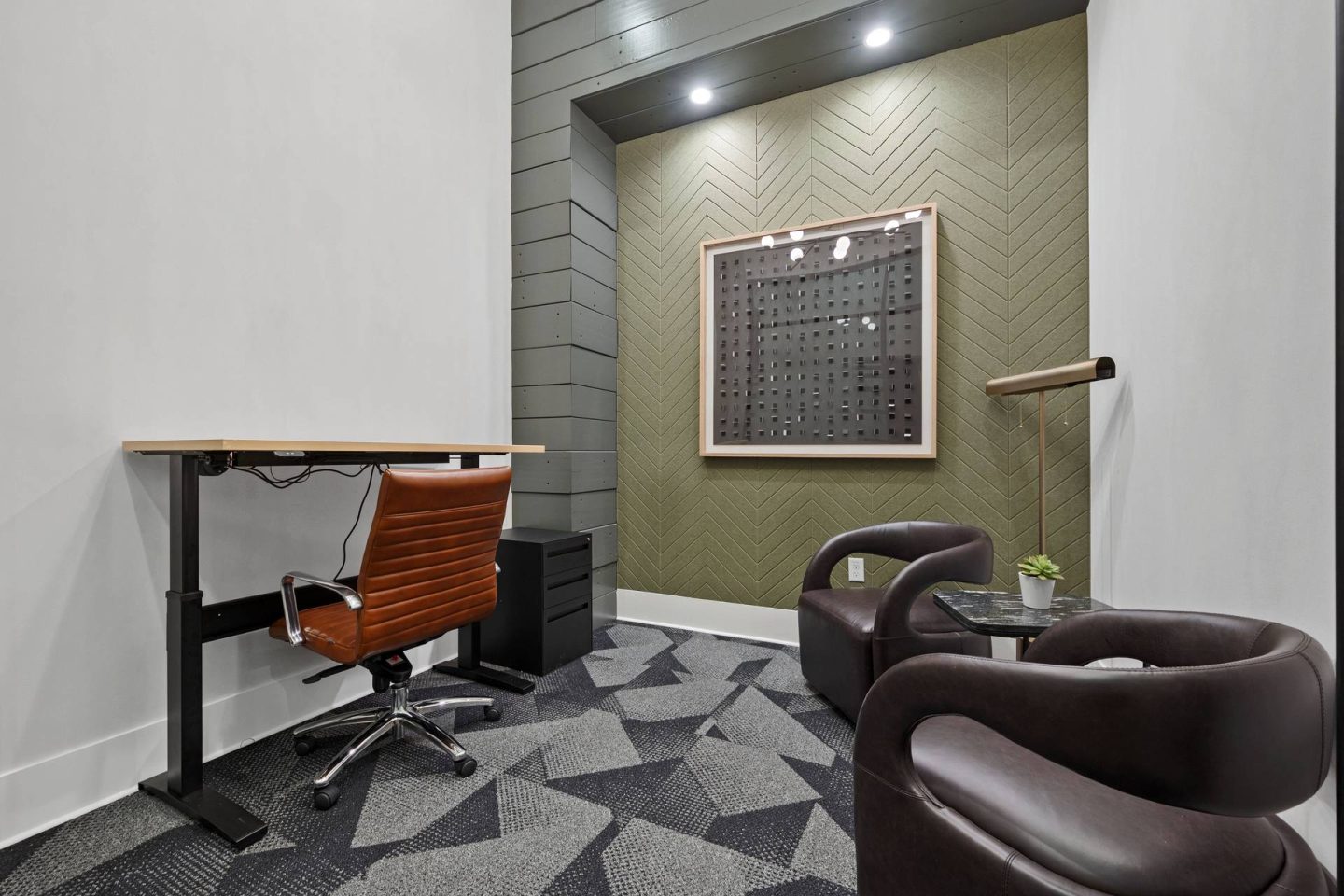 Private work space at The Casey, Colorado 80202