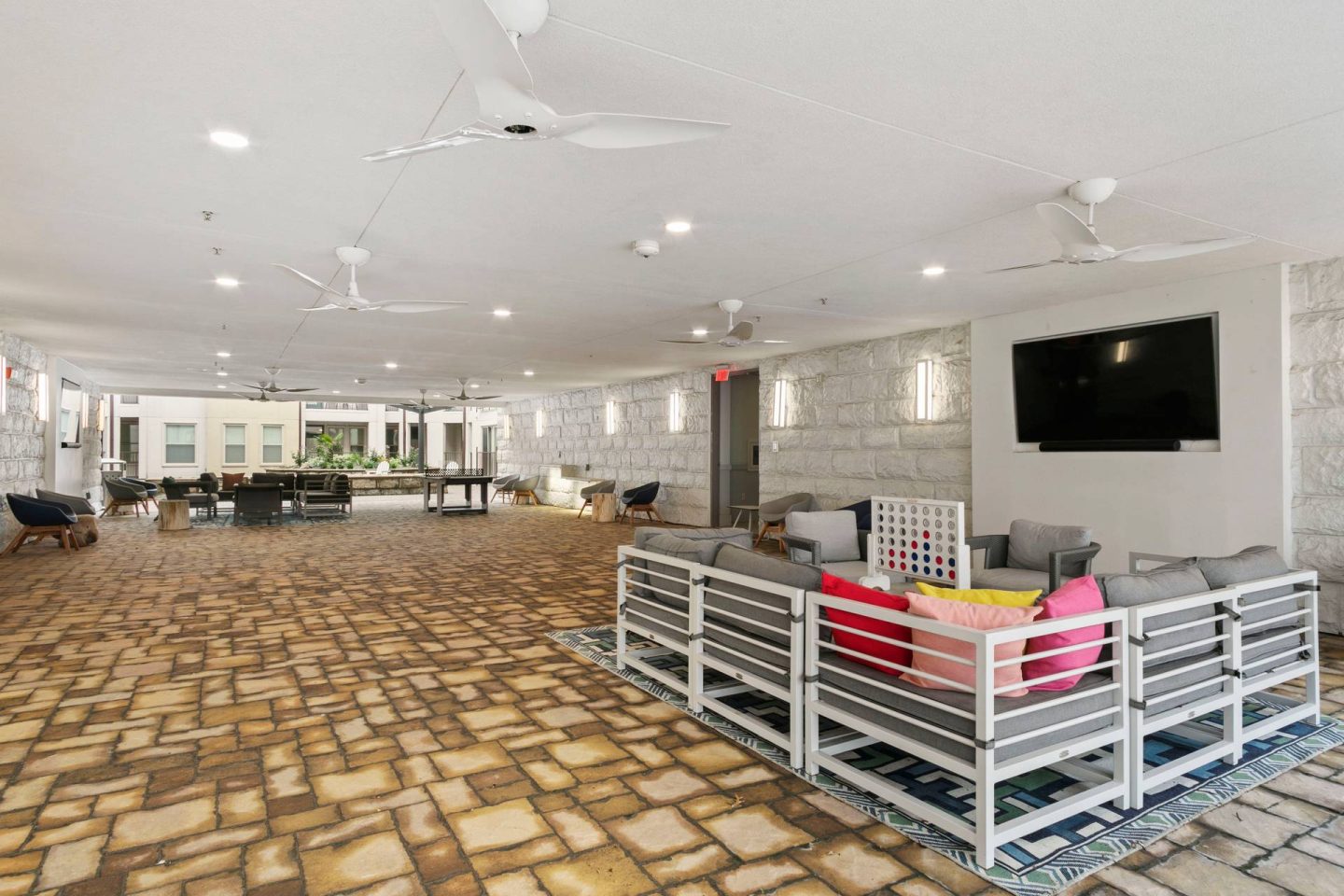 Relaxing Outdoor Space called The Cave at The Monterey by Windsor, Dallas, 75204