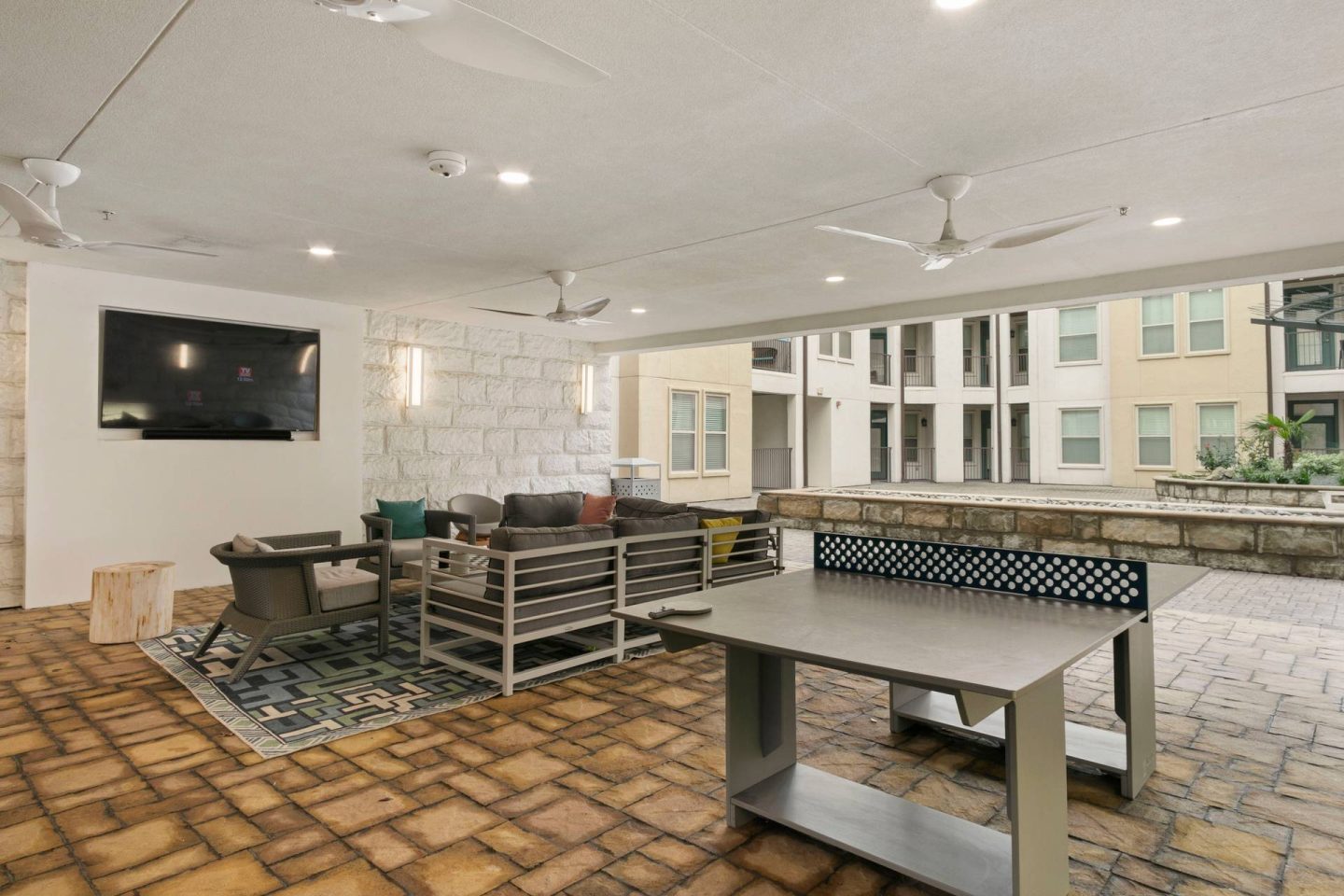 Relaxing Outdoor Space called The Cave at The Monterey by Windsor, Dallas, 75204