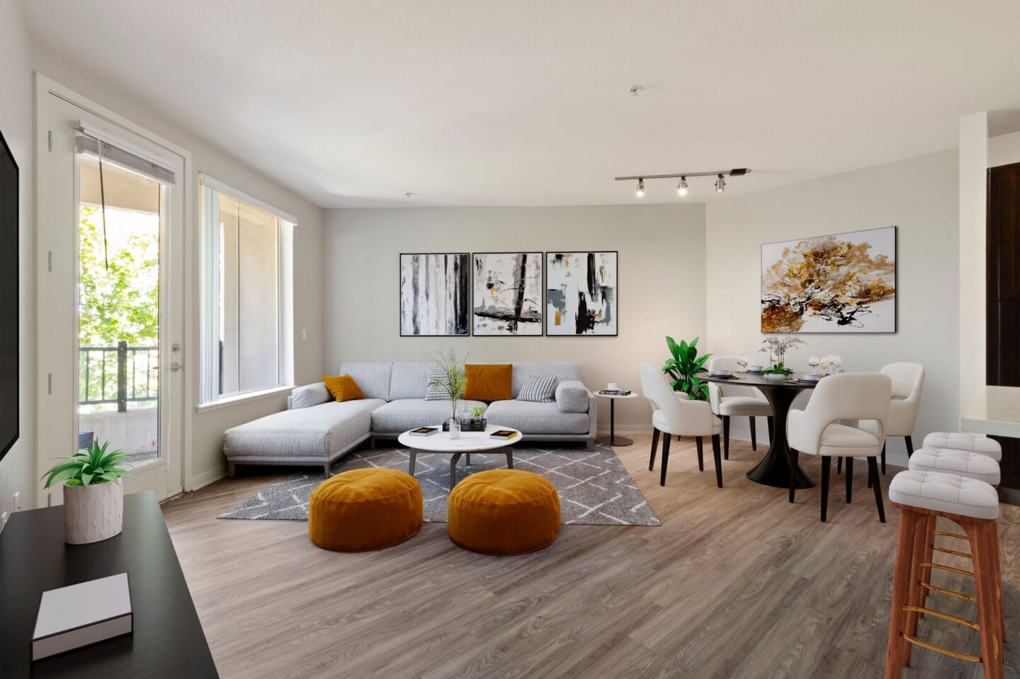 Image showcasing Studio, 1, 2 & 3 Bedroom Apartments in Dublin, CA