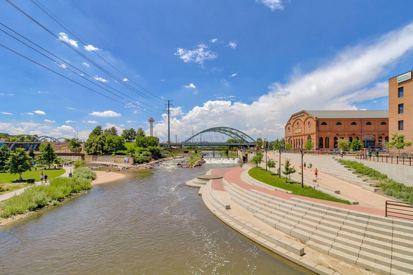Nearby walking trails at The Manhattan, 1801 Bassett Street, CO