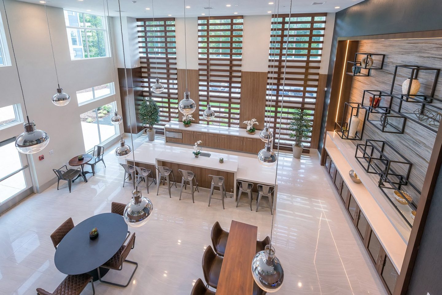 Resident Club Suite with Entertaining Space at Windsor at Hopkinton, Hopkinton, MA 01748