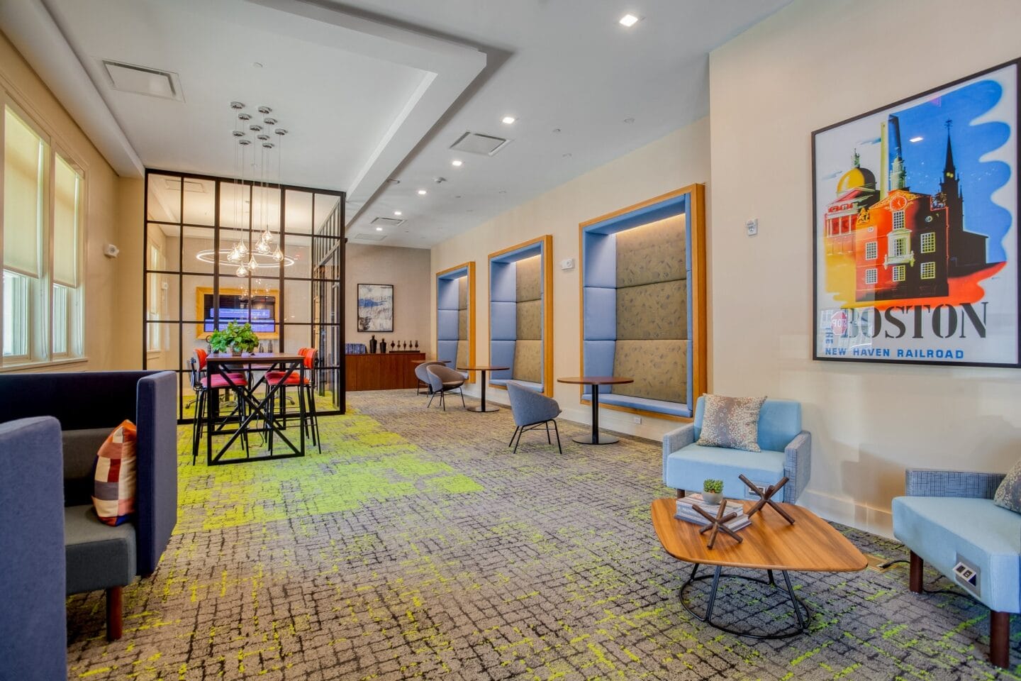 Coworking space at Windsor at Oak Grove, Massachusetts, 02176