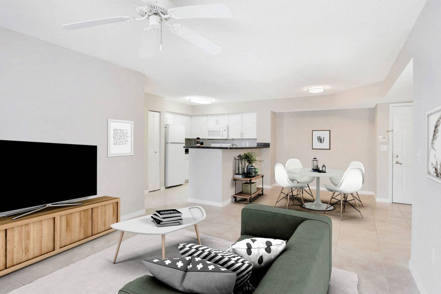 Open concept floor plans at Windsor Coconut Creek, Coconut Creek, 33073.