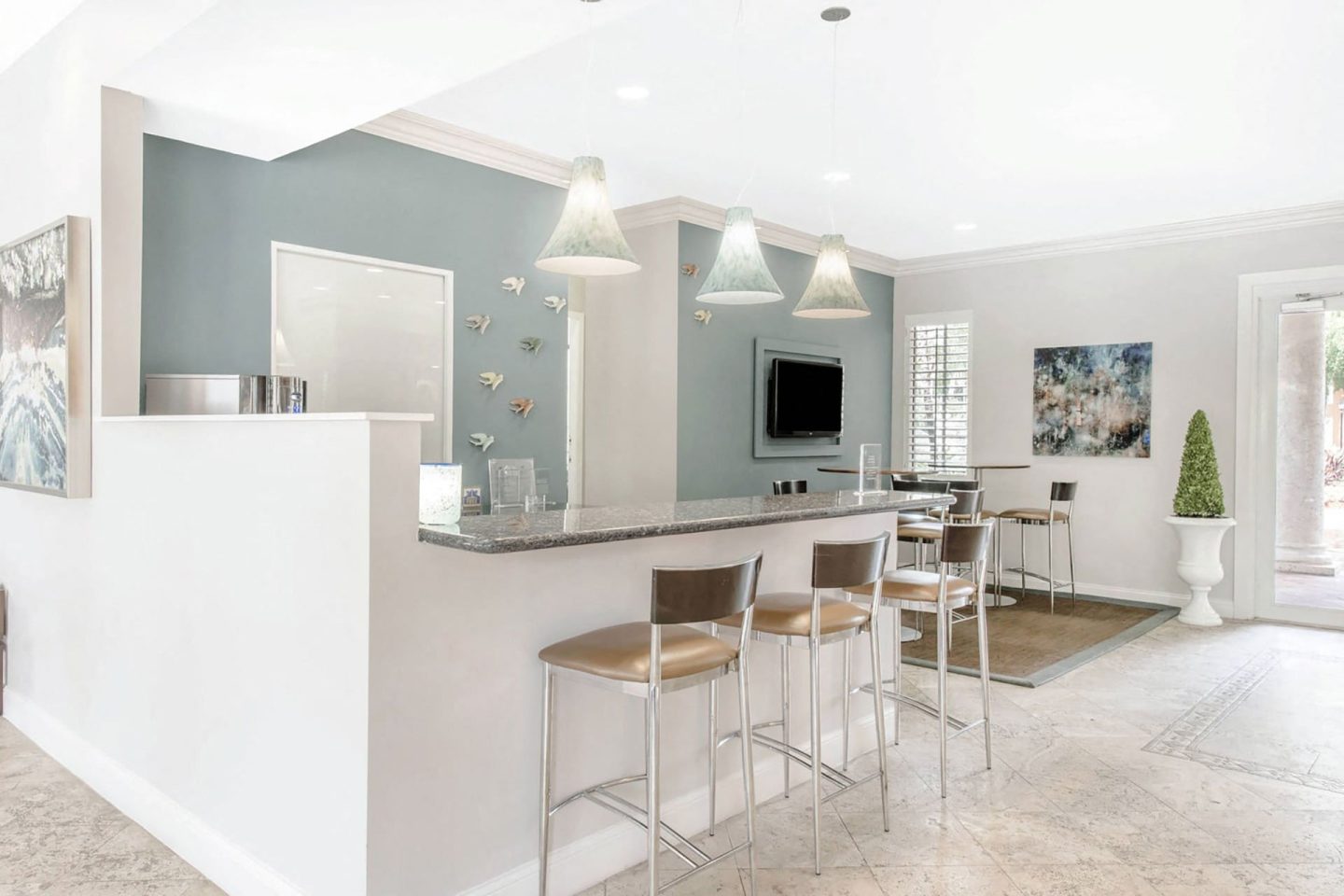 Entertainment room at Windsor Coconut Creek, Coconut Creek, 33073.