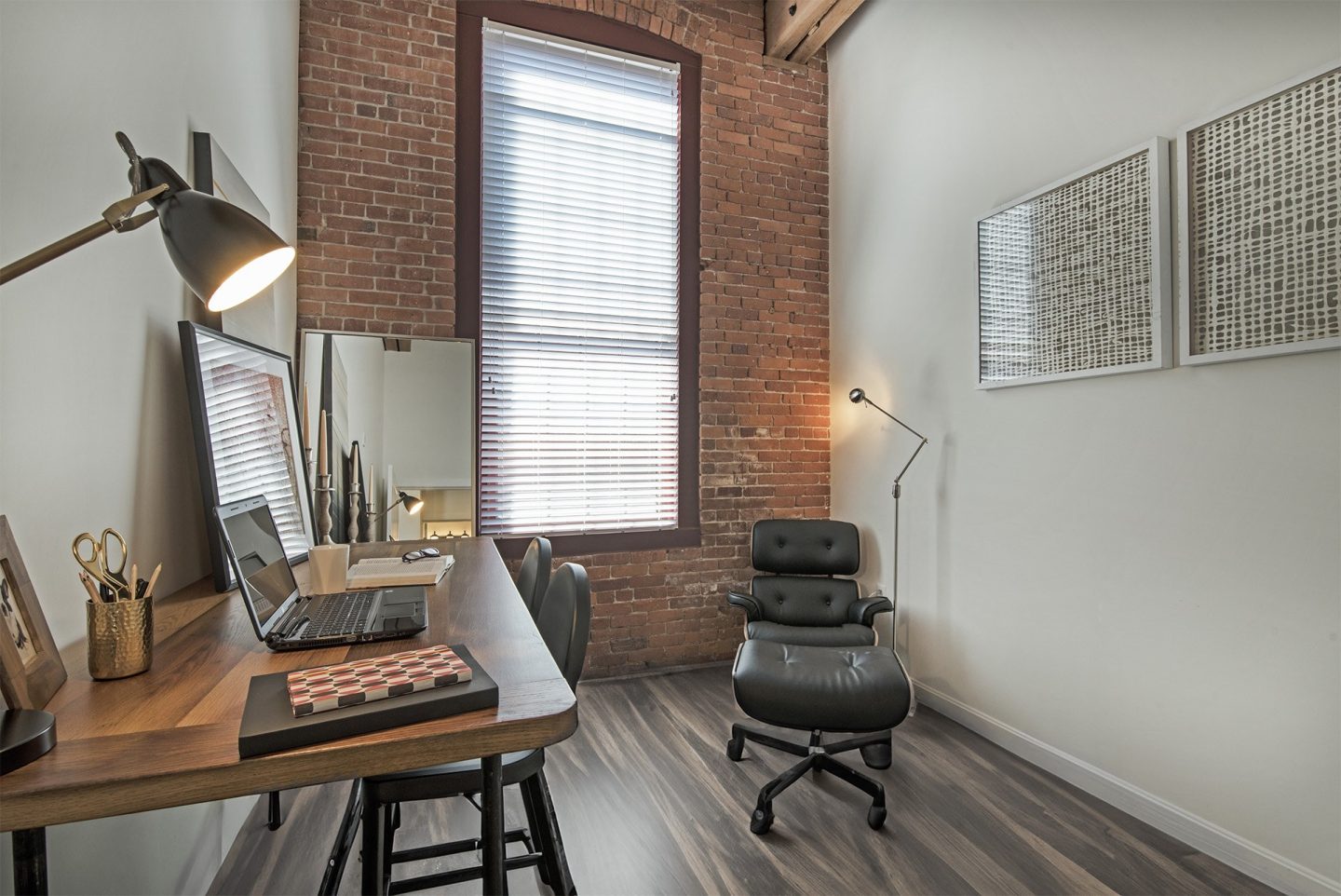 Home office at Windsor Radio Factory, Melrose, 02176