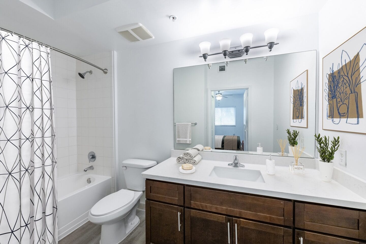 Bathroom at Windsor Biscayne Shores in North Miami