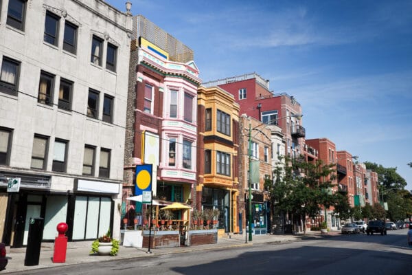Chicago Neighborhood Shopping Street