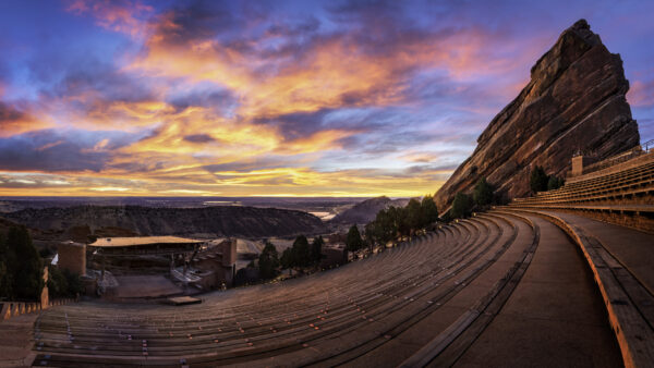 Red Rocks Amphitheater at Sunrise
