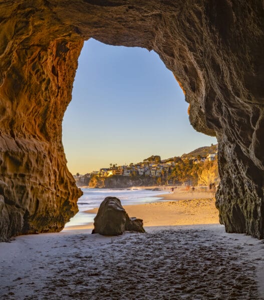 Cave Opening to Beach