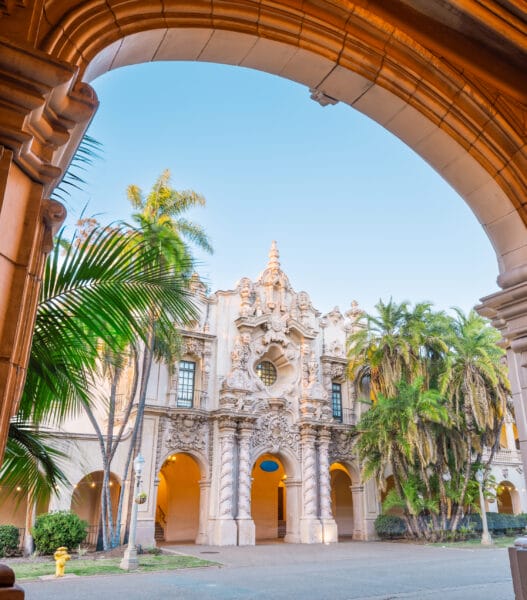 Historic architecture in San Diego, California, USA